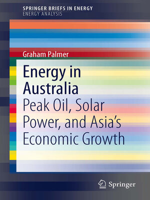 cover image of Energy in Australia